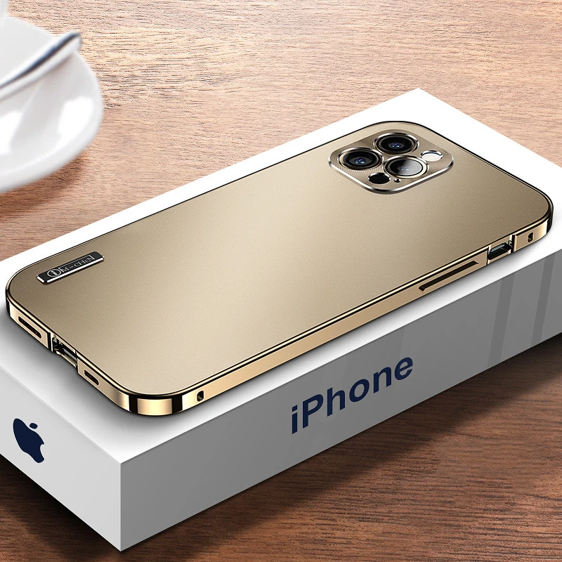 Mobile Phone Case Lens All-inclusive Protection Metal Frame Anti-drop