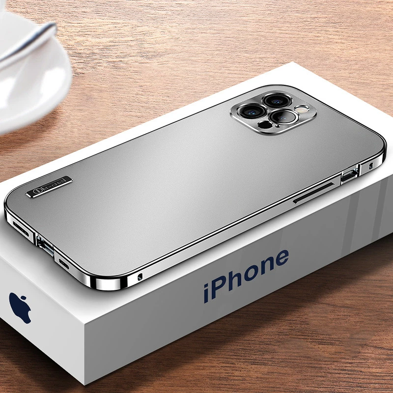 Mobile Phone Case Lens All-inclusive Protection Metal Frame Anti-drop