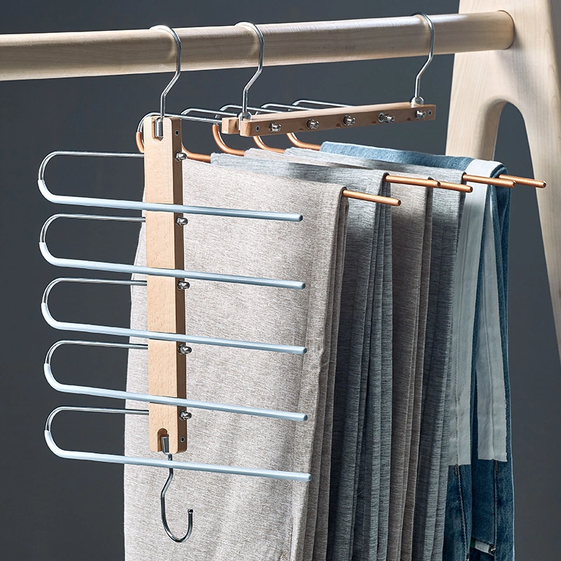 Multifunctional trouser rack home