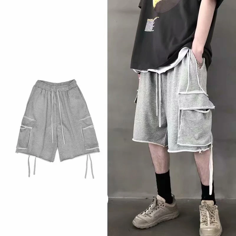 Large Loose Tooling Sports Street Trend Hip Hop Tide Brand Bf Harajuku Style