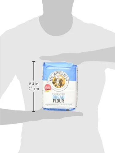 King Arthur Flour - Unbleached Bread Flour, 5 Pound (Pack of 2)