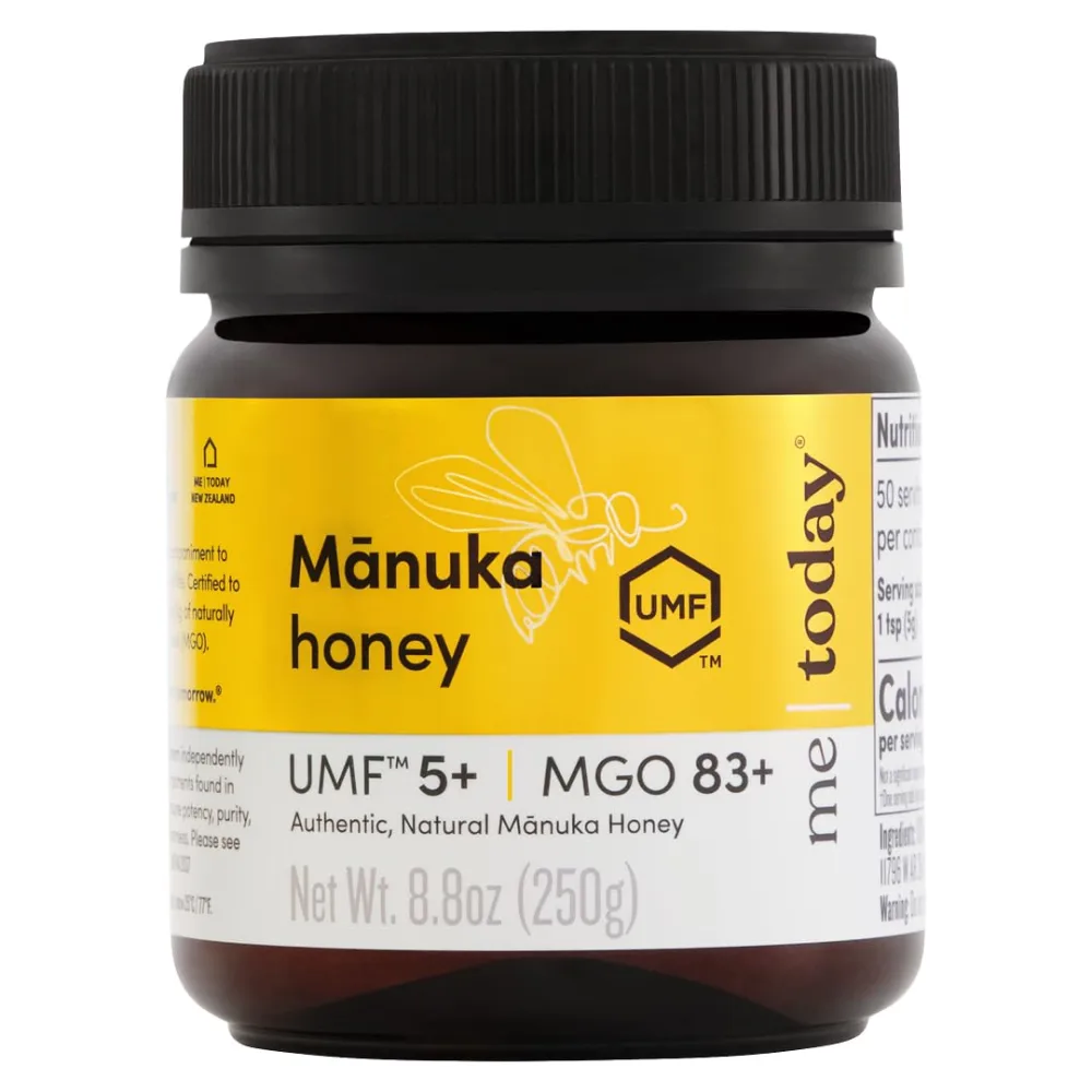 Me Today - Manuka Honey UMF 5+/MGO 83+ from New Zealand (8.8oz) Authentic, Raw & Unpasteurized