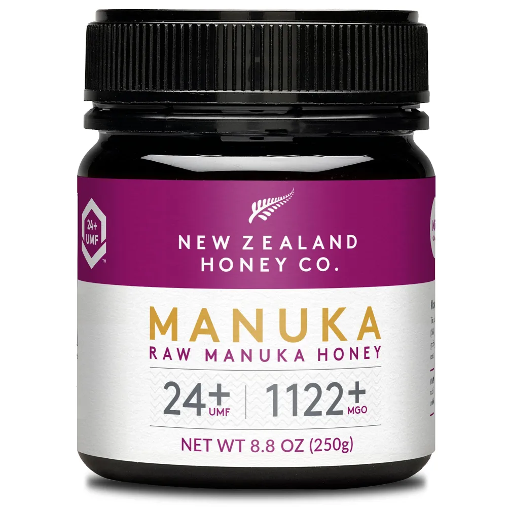 New Zealand Honey Co. Raw Manuka Honey UMF 24+ / MGO 1122+, UMF Certified / 8.8oz