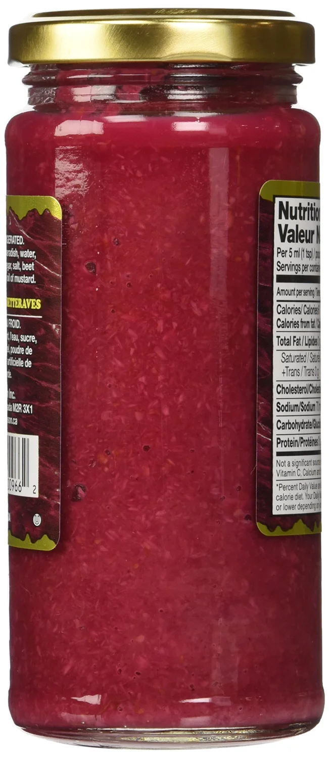 Zakuson Gourmet Horseradish with Beets 8.8 Oz