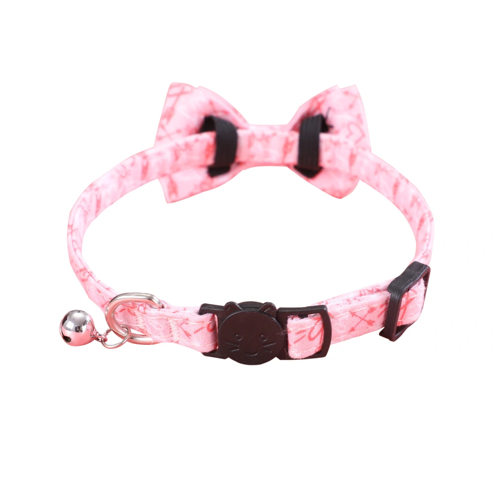 Valentines Day Cat Dog Leash Bow Tie