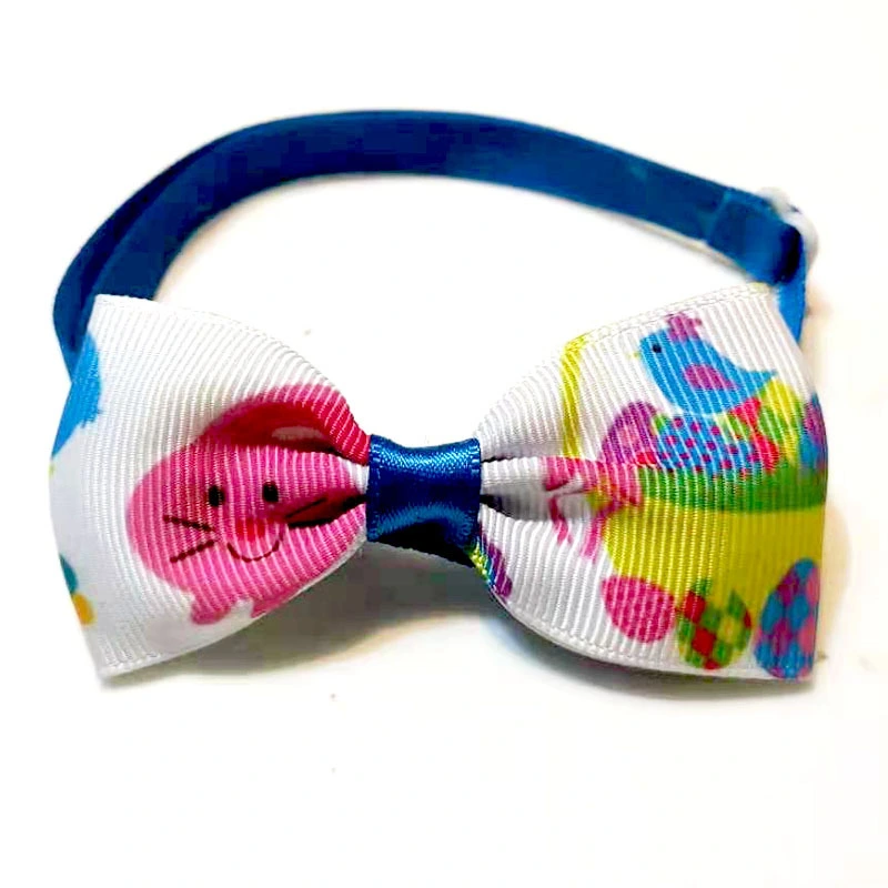 New Easter Pet Bow Tie Headwear Set