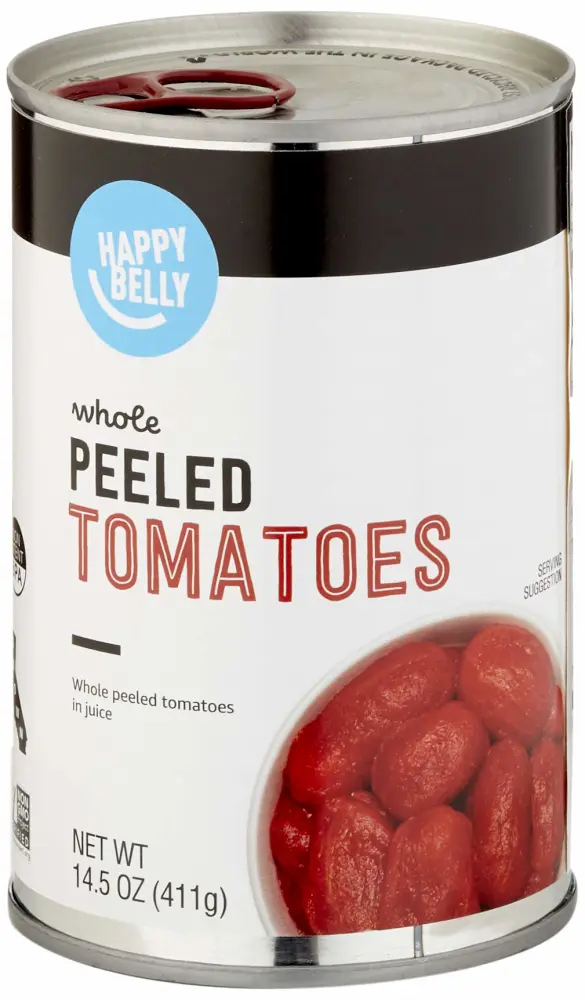 Zinc Brand - Happy Belly Whole Peeled Tomatoes, 14.5 Ounce