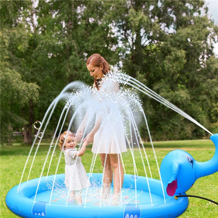 Thickened Pvc Elephant Fountain Outdoor Toy Mat