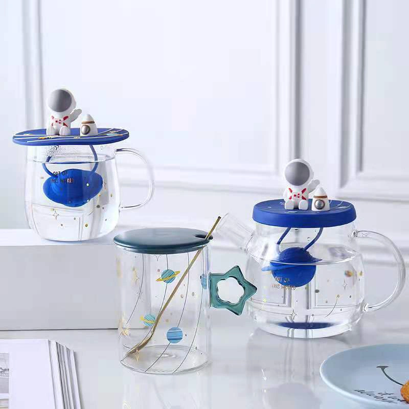 Cute Cartoon Heat-resistant Glass Teapot Filter High Temperature Resistant