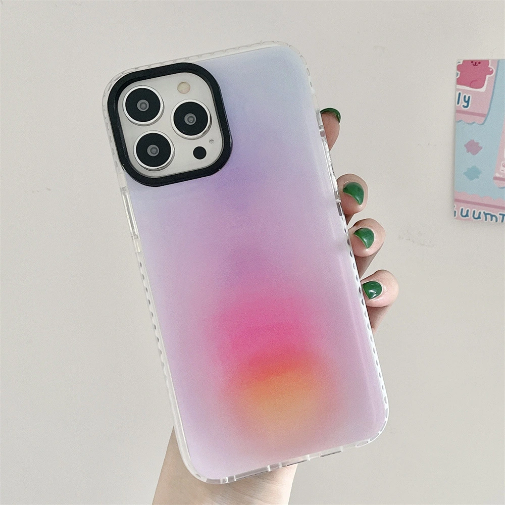 Ins Wind Colorful Gradient Mobile Phone Case