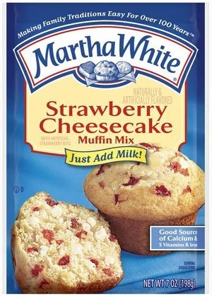 Martha White Strawberry Cheesecake Muffin Mix - 7 oz