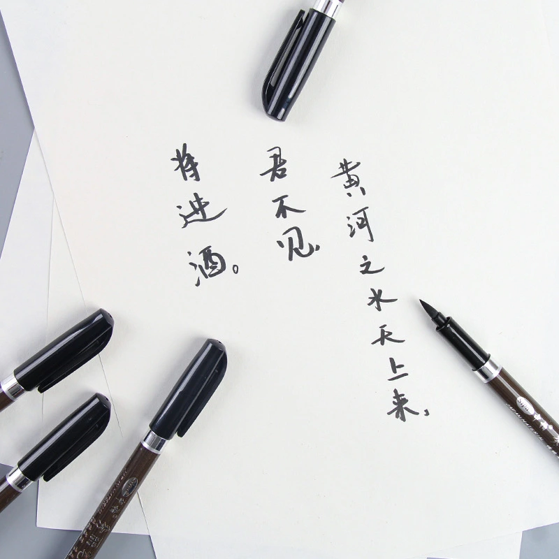Students Practicing Calligraphy Soft Head Calligraphy Signature Pen Portable