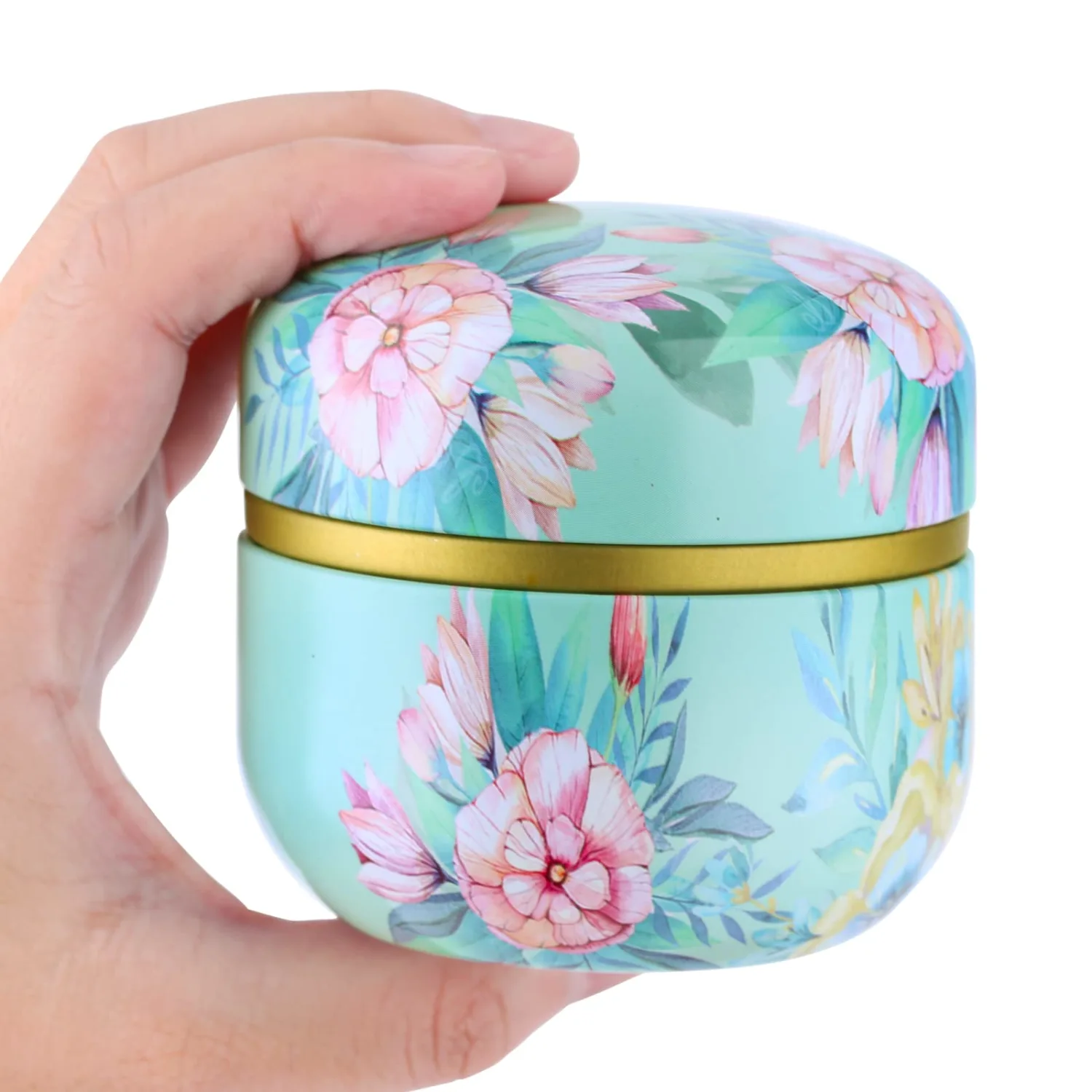 Portable Empty Loose Powder Box Cosmetic Make-up Loose Powder Box Case Holder with Lids and Powder Box Box for Home and Travel