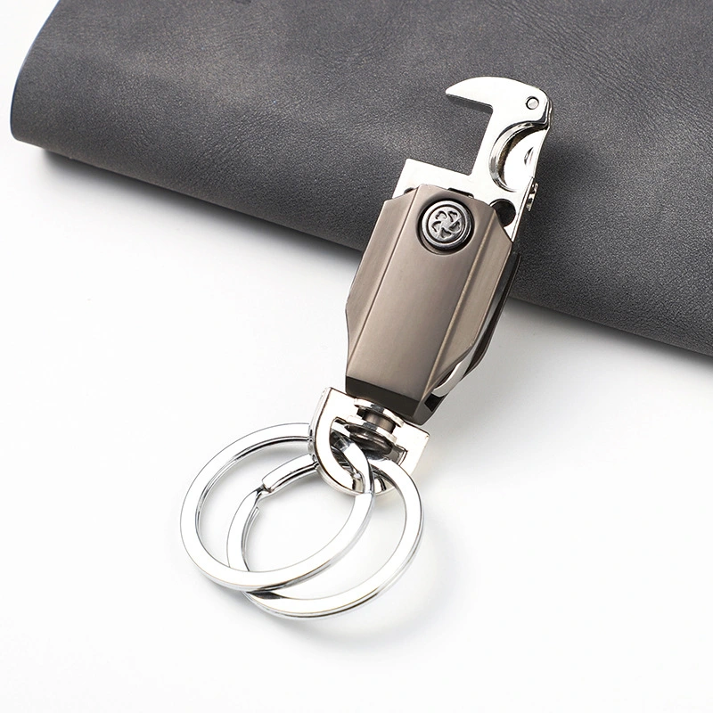 Metal High-grade Multi-function Rotary Key Chain