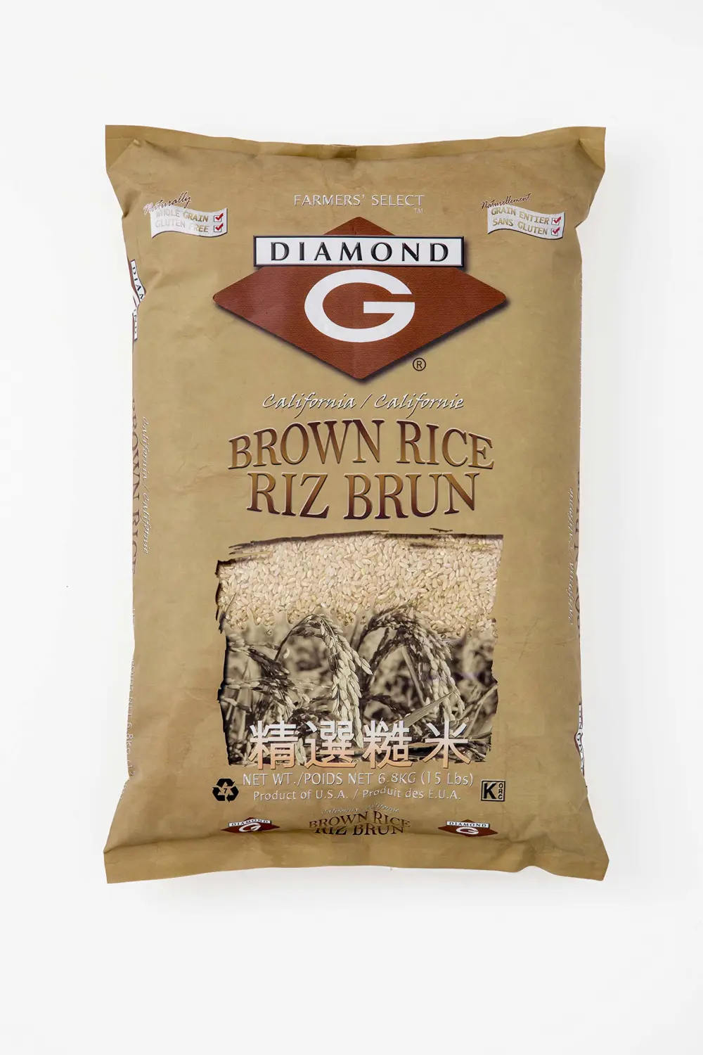 Diamond G Brown Rice 15lb
