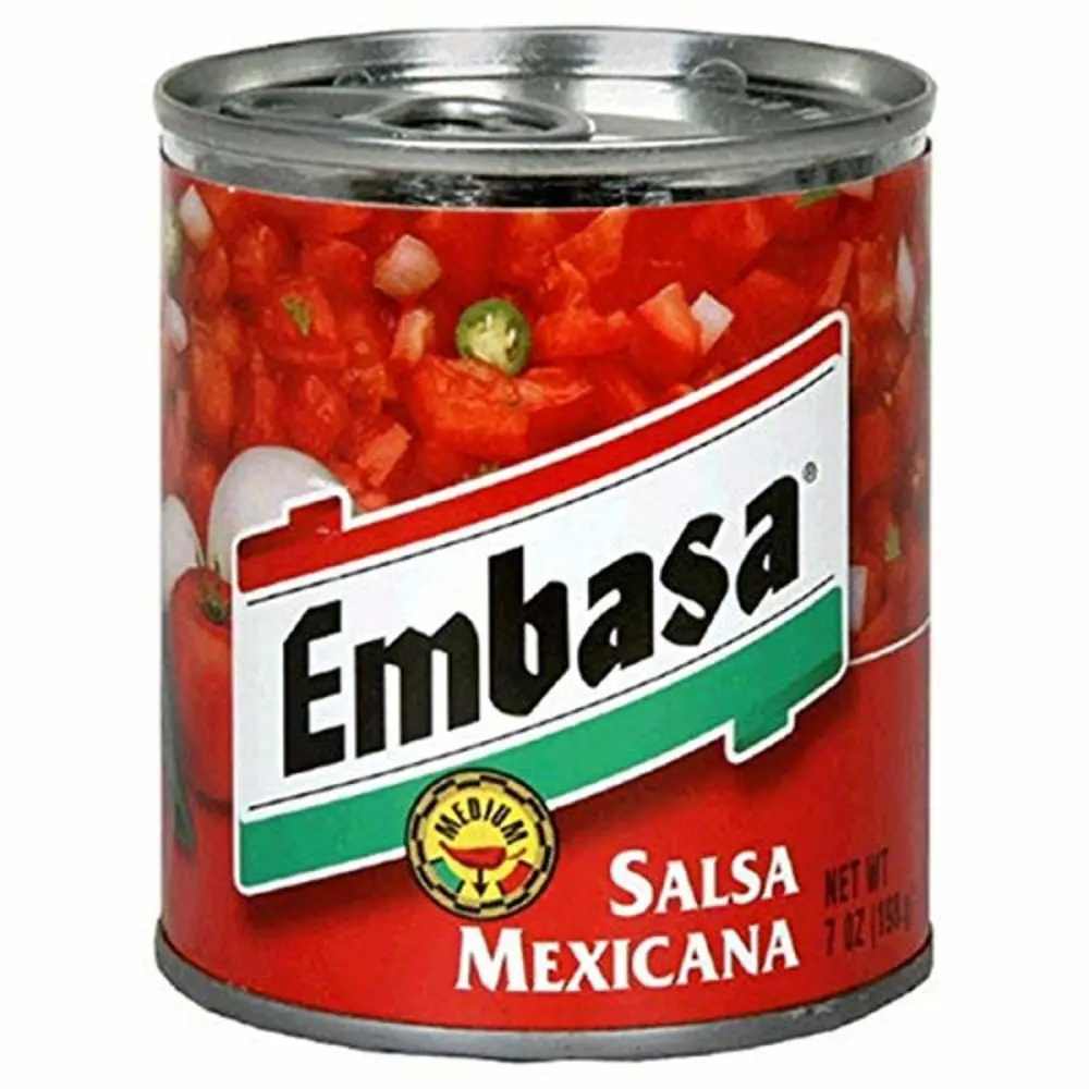 Embasa Salsa Mexicana, 7-Ounce Cans (Pack of 12)