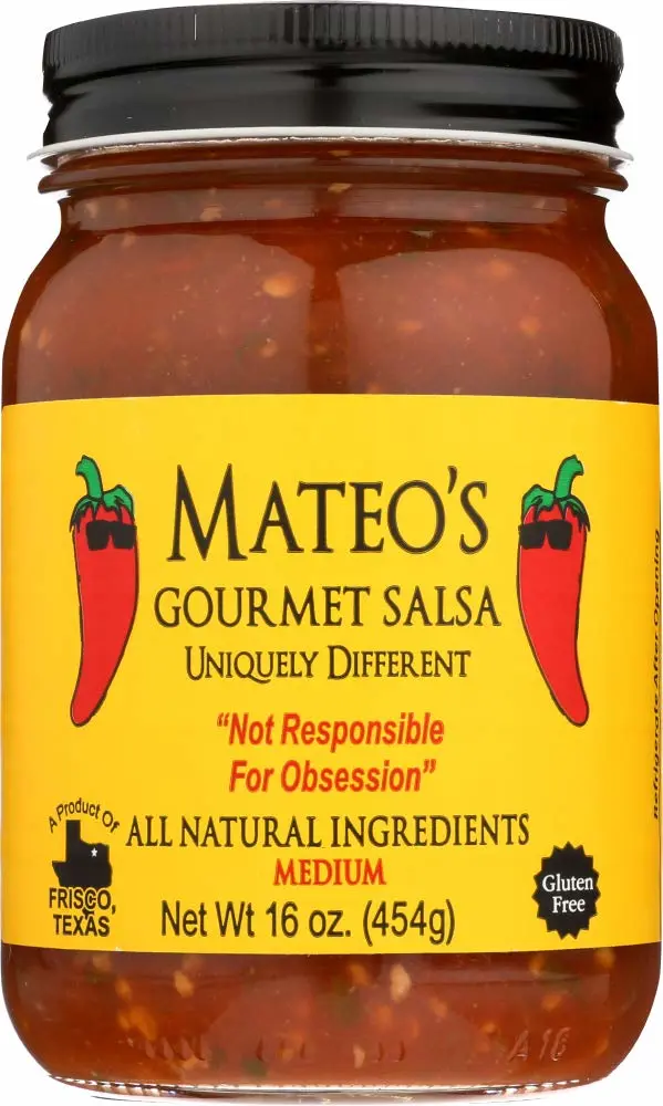 Mateo's Gourmet Salsa Medium, 16 oz