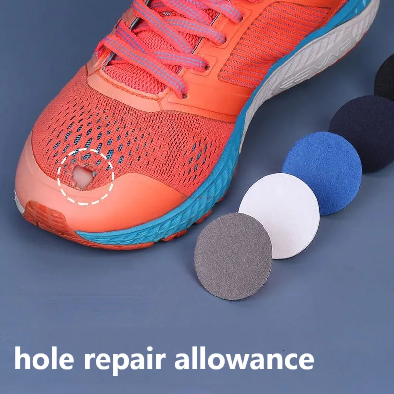 Sneakers Heel Repair With Anti-abrasion Mesh