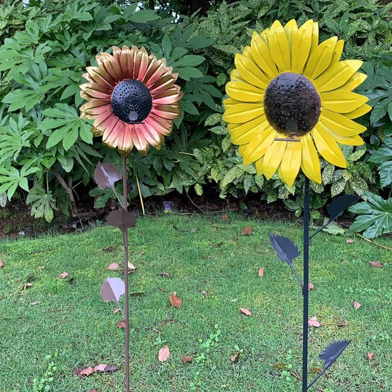 Sunflower Hummingbird House Plug-In Bird Feeder