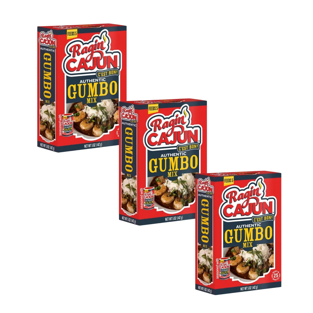 Ragin Cajun Gumbo 5oz (Pack of 3)