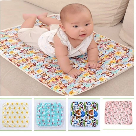 Twill Cotton Baby Waterproof Changing Pad