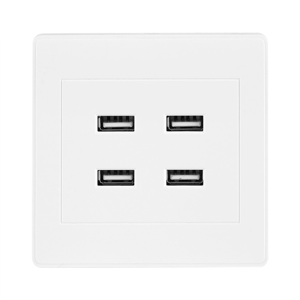 USB charging wall socket panel