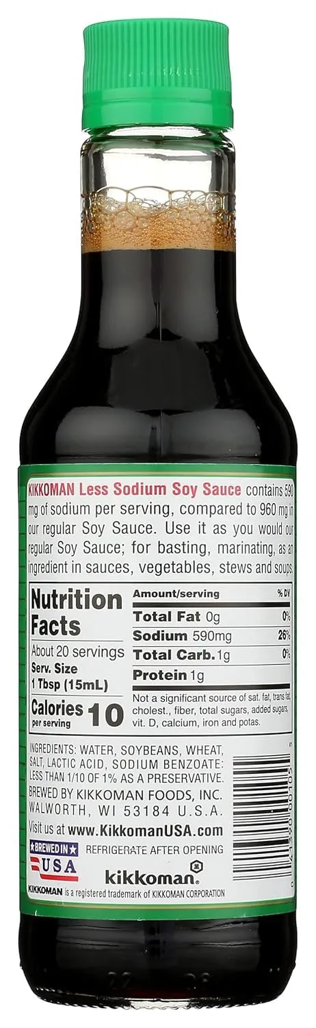 Kikkoman Light Soy Sauce, 10 Ounce