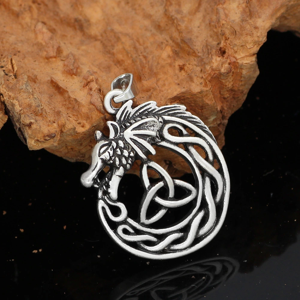 Fashion Trend Triangle Viking Concentric Knot No Chain