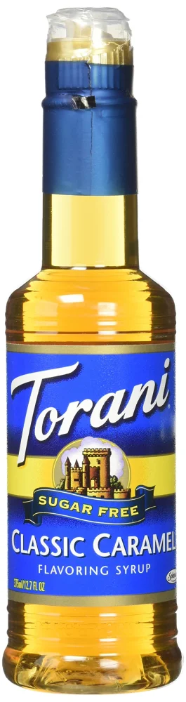 Torani Sugar Free Classic Caramel Syrup 12.7 oz