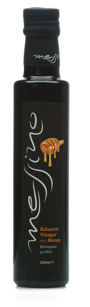 Messino Balsamic Vinegar with Honey imported from Greece, 250 ml