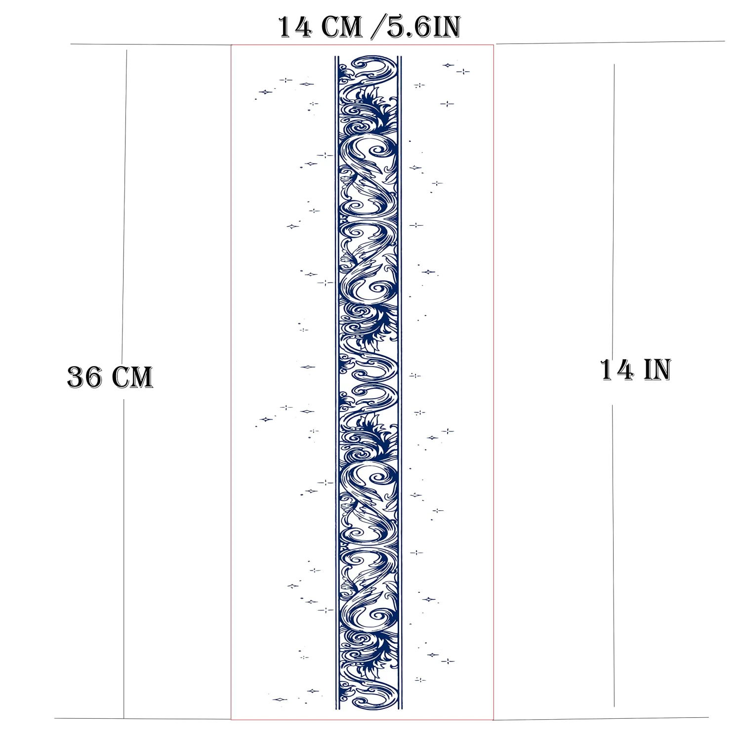 Semi Permanent Tattoos Floral Tattoos Adults for Women Temporary Neck Long Lasting Temp Realistic Fake Leg rings Body flowers Sticker Women Real Looking Fake Tatoos (Semi Permanent Tattoos 2)