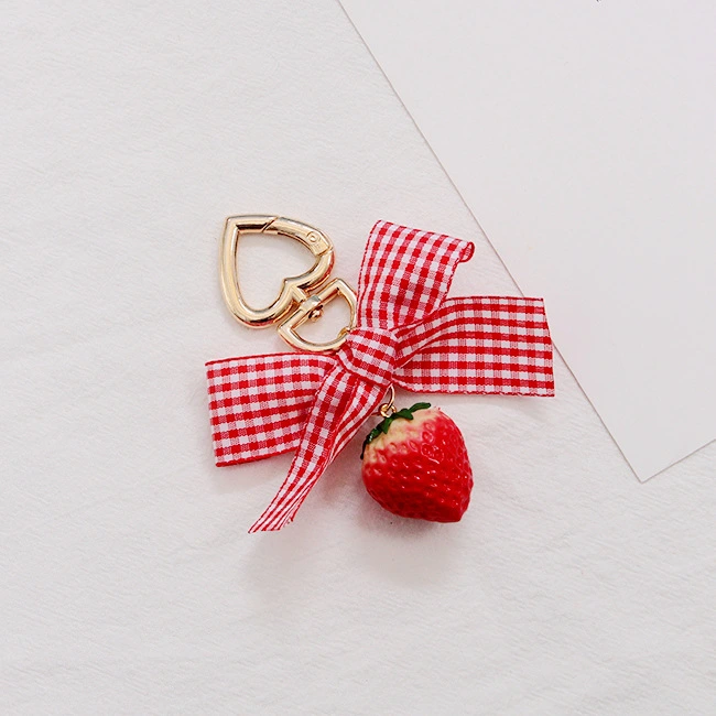 Summer Creative Fruit Strawberry Bag Pendant