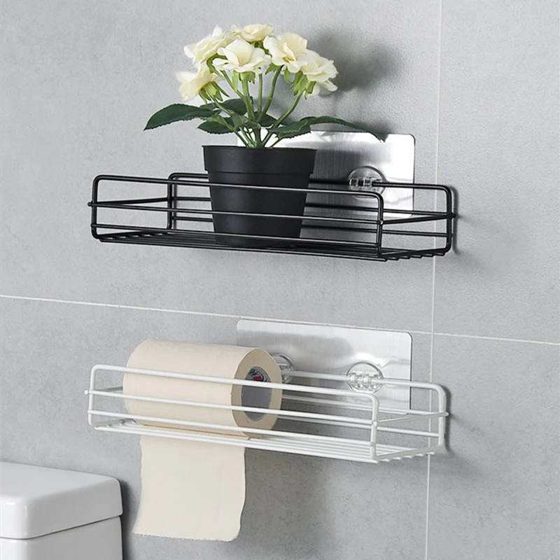 Wrought Iron Bathroom Toilet Rack Wall Hanging