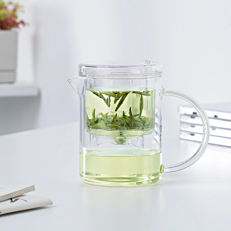 Heat-resistant Glass Elegant Cup And Teapot Filter