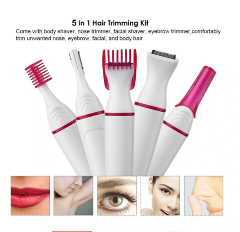 Portable Ladies Mini Electric Eyebrow Trimmer Epilator Ladies