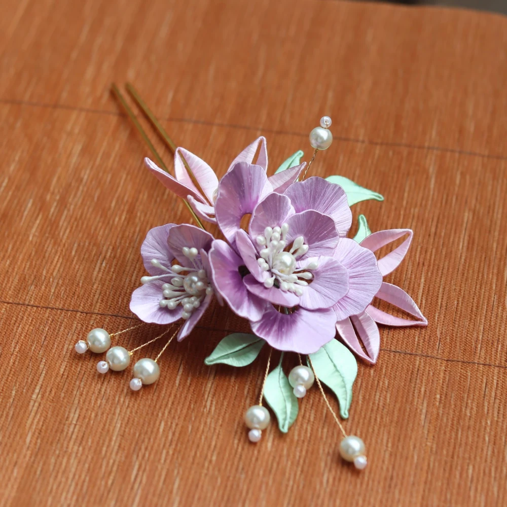 Hanfu Accessories Tang Style Rich Peony Retro Hairpin