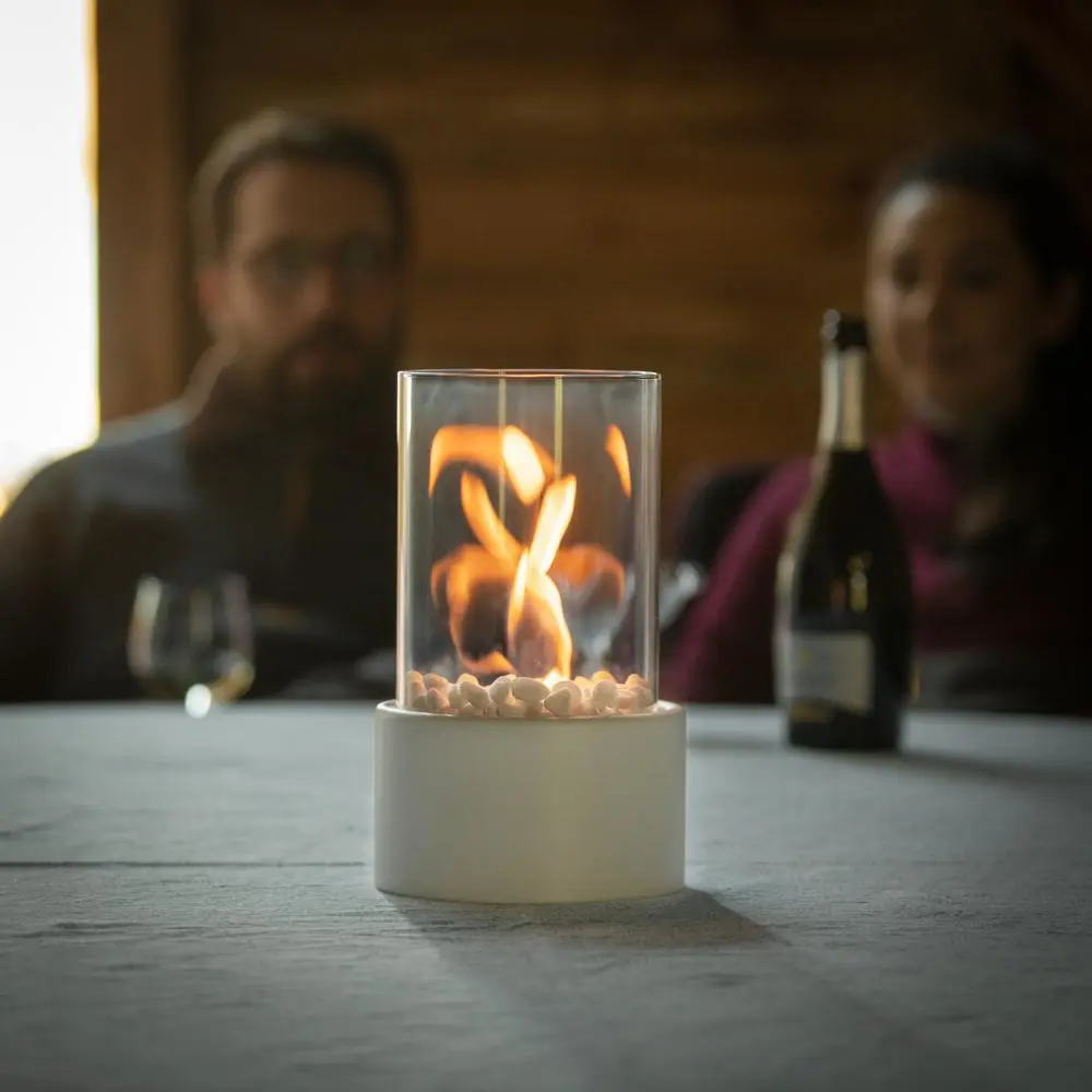 Alcohol Fireplace Small Portable Stove Desktop Cylindrical