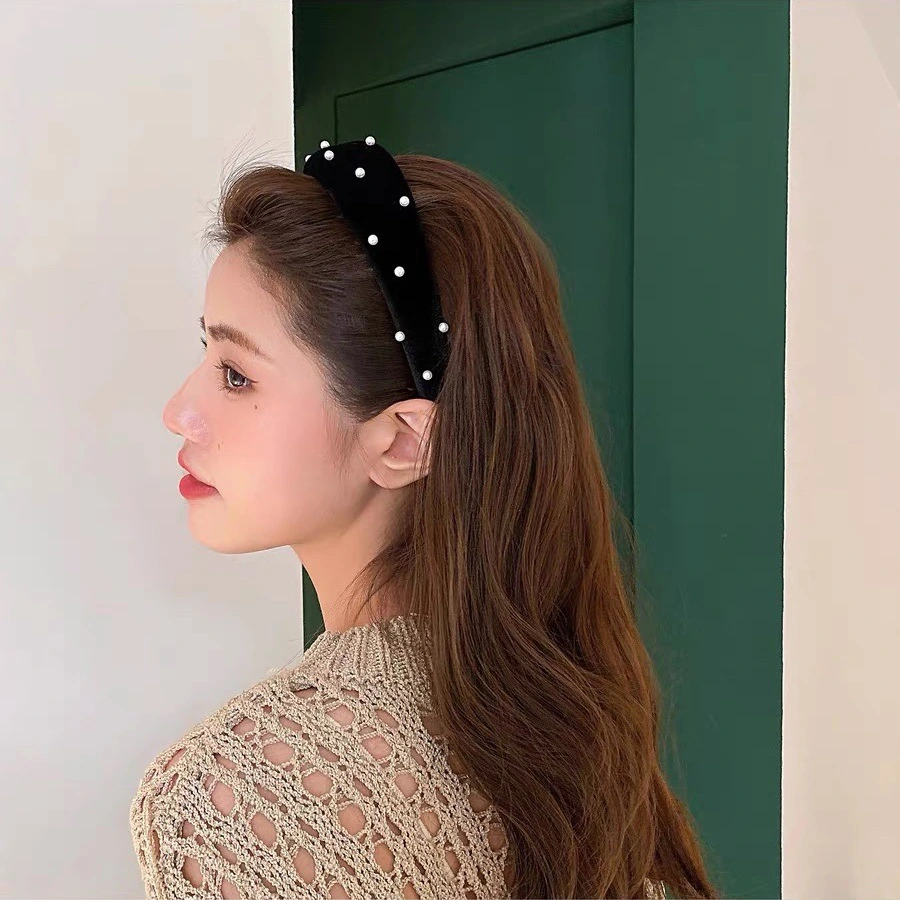 French Hairpin Wide Side Press Headband