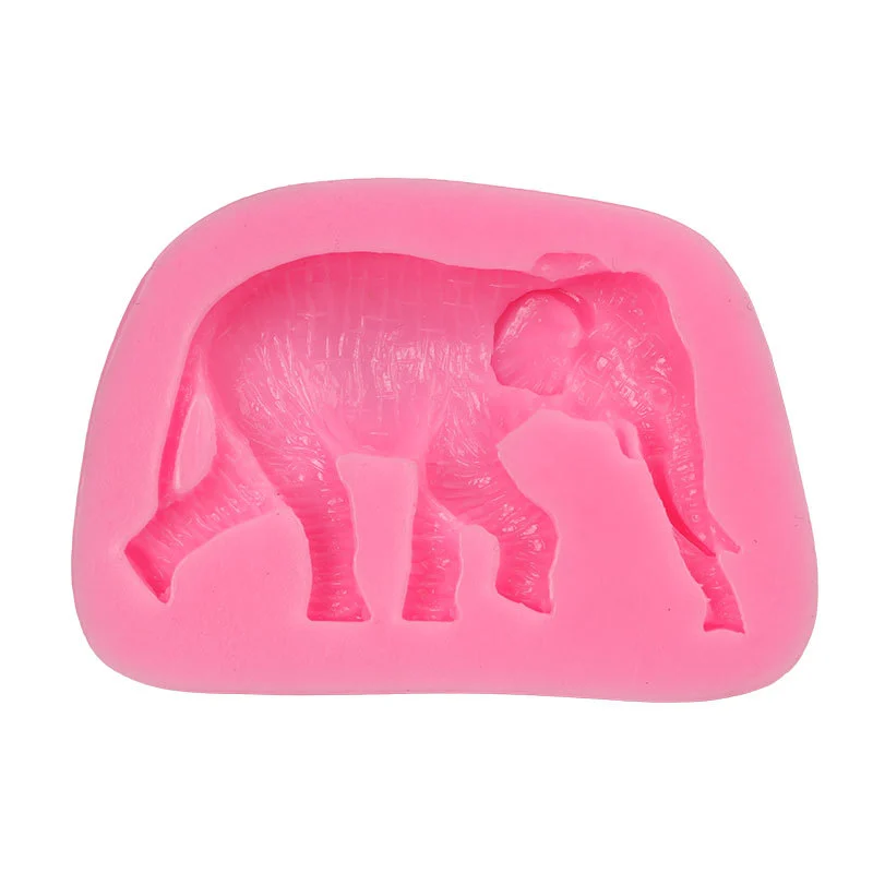 A Family Of Three Animal Elephant Liquid Silicone Mold