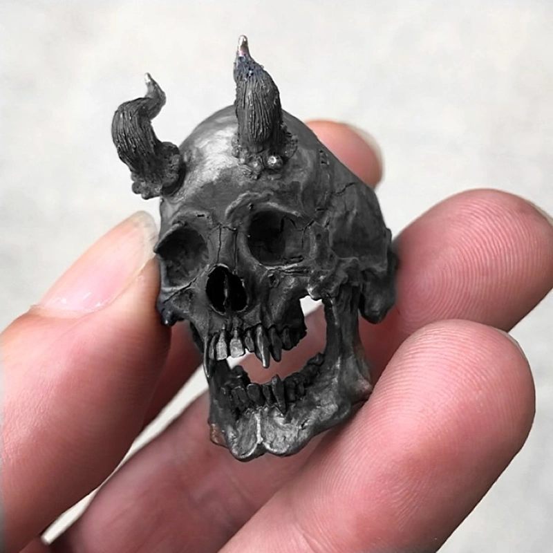 Simple Creative Devil Punk Skull Ring