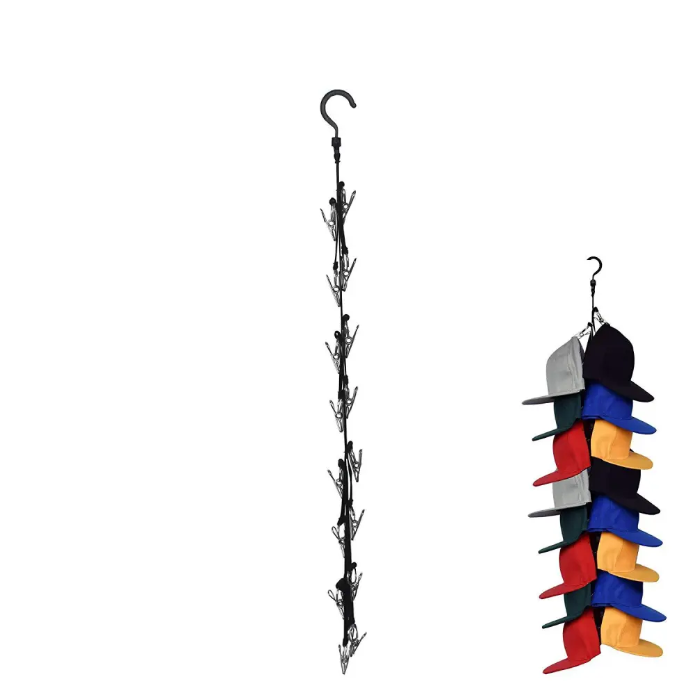 Wardrobe Coat Nail-free Lanyard Hat Storage Rack