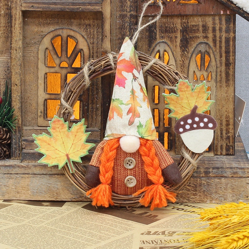 Harvest Season Decorations Thanksgiving Faceless Doll