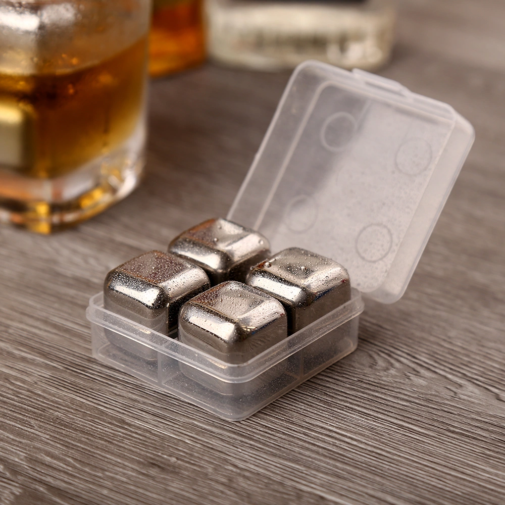 304 Stainless Steel Quick  Whiskey Ice Cubes