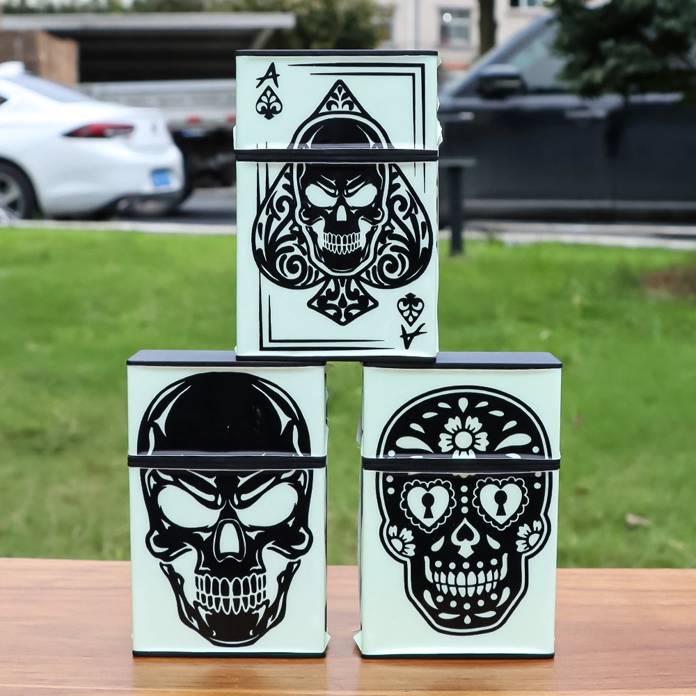 Luminous Plastic Ghost Cigarette Case