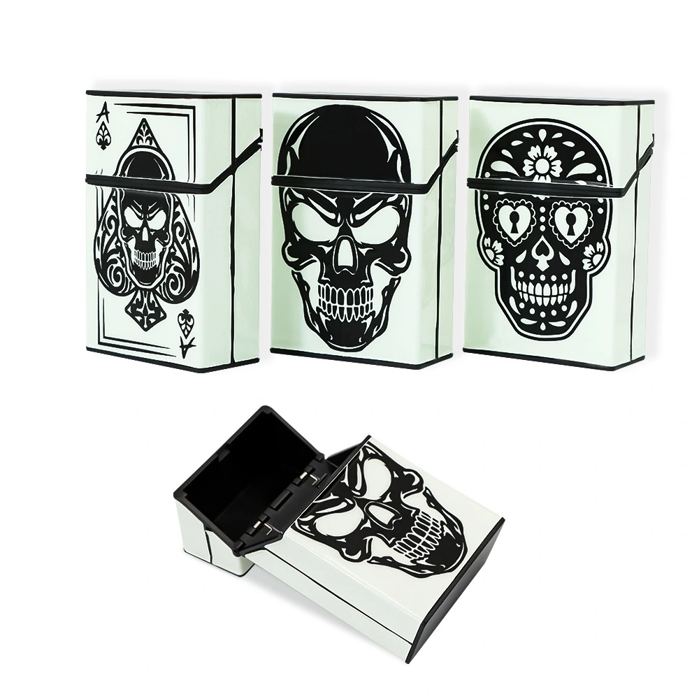 Luminous Plastic Ghost Cigarette Case