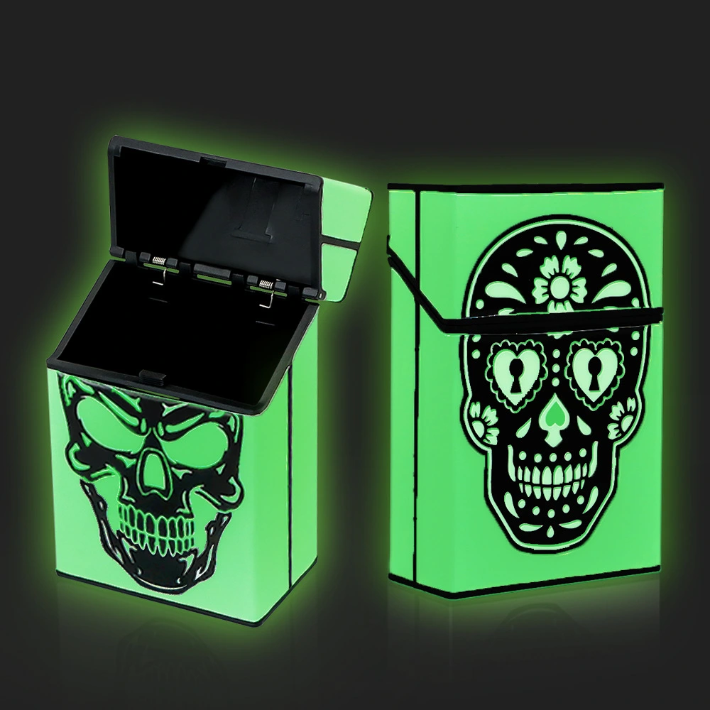 Luminous Plastic Ghost Cigarette Case