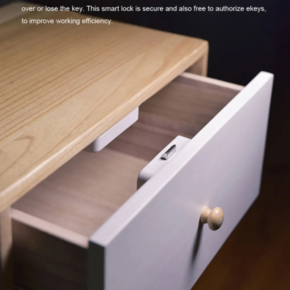 Bluetooth Drawer Lock Cabinet Free Opening Anti-theft