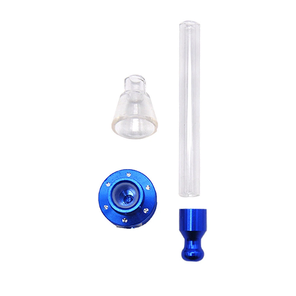 Creative Detachable Glass Pipe With Hole