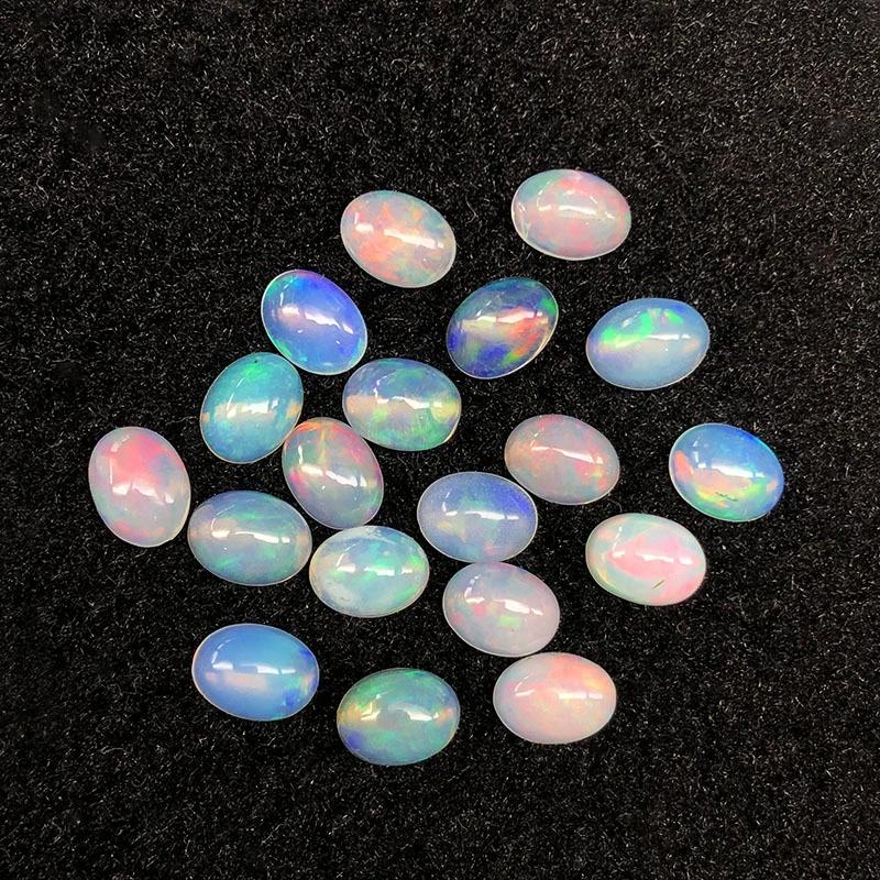 Natural Opal Oval Cabochon Loose Stone