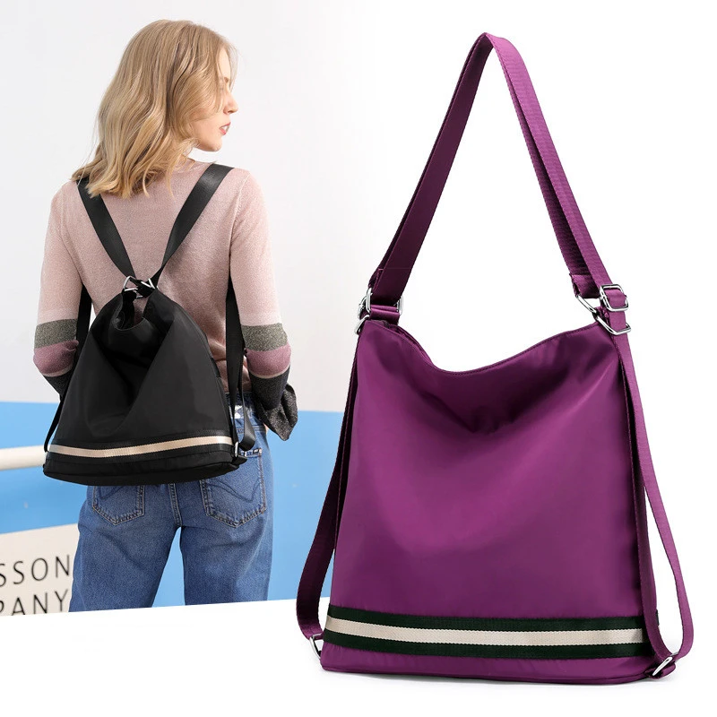 Women's Multifunctional Nylon Waterproof Shoulder Bag